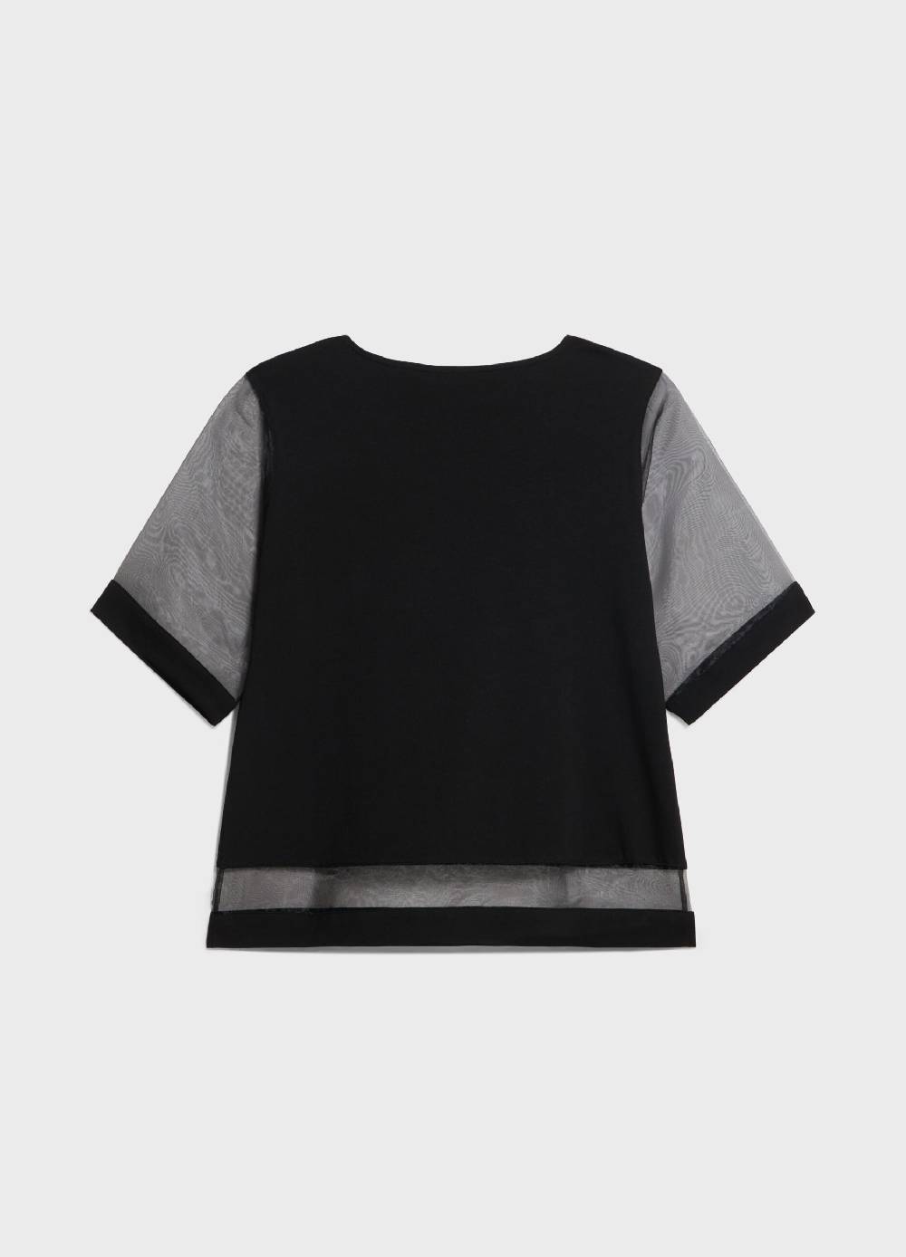 LES COPAINST-shirt in cotone con inserti Fino al 50% di sconto