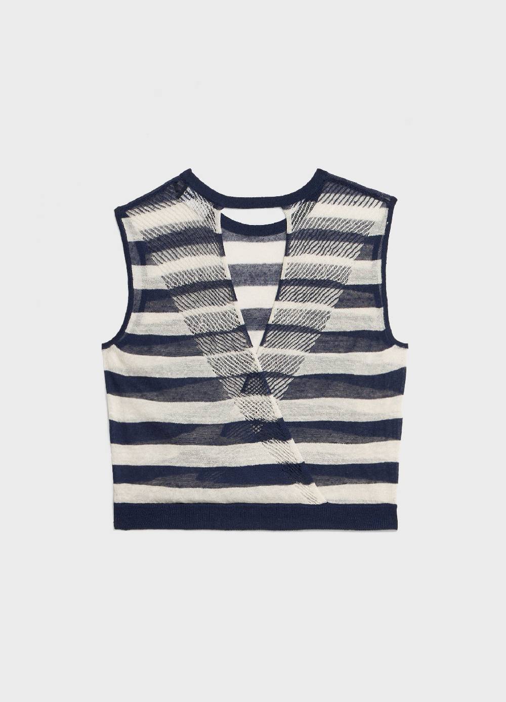 LES COPAINSCanotta tricot in misto lino Fino al 55% di sconto