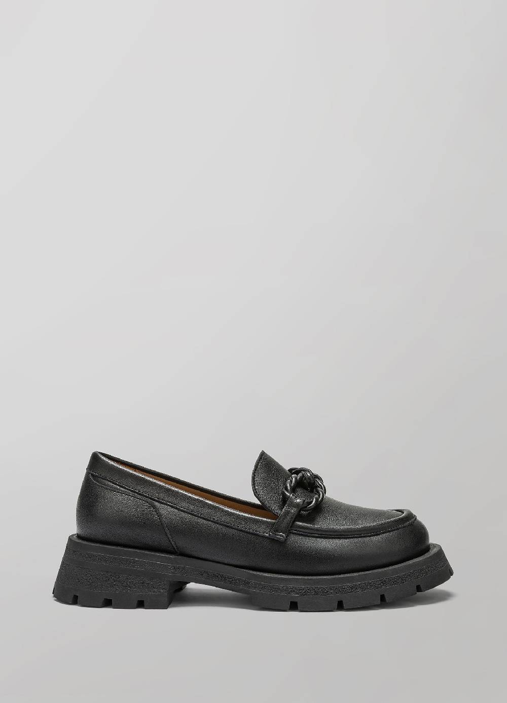 LES COPAINSMocassino chunky in pelle 2025