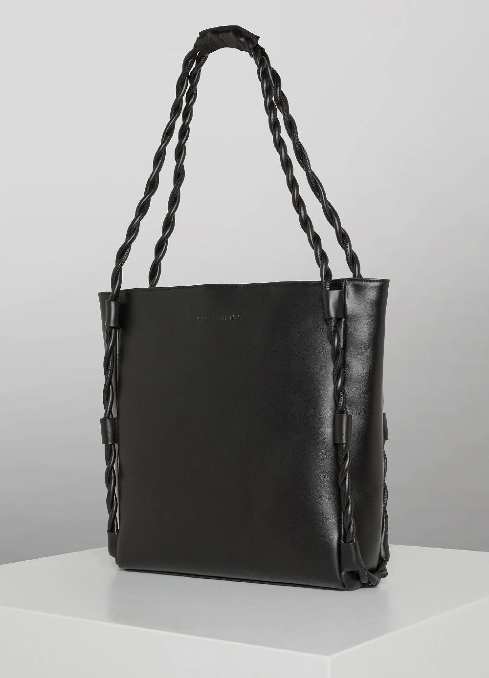 LES COPAINSBorsa a spalla tote bag in vera pelle Promozione