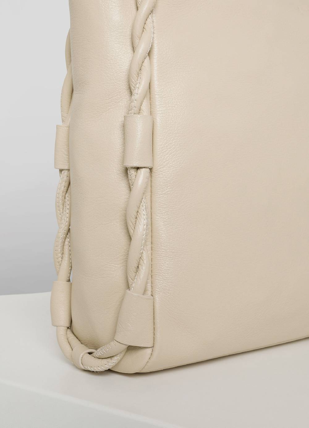 LES COPAINSBorsa a spalla tote bag in vera pelle Pezzi Unici