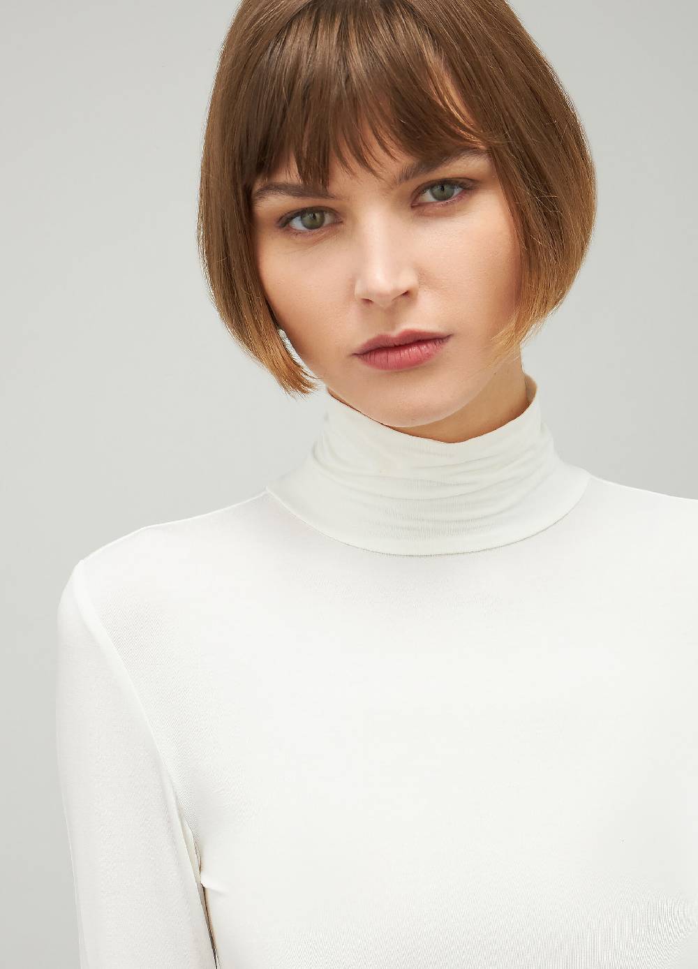 LES COPAINSDolcevita a manica lunga in tessuto stretch Sconto