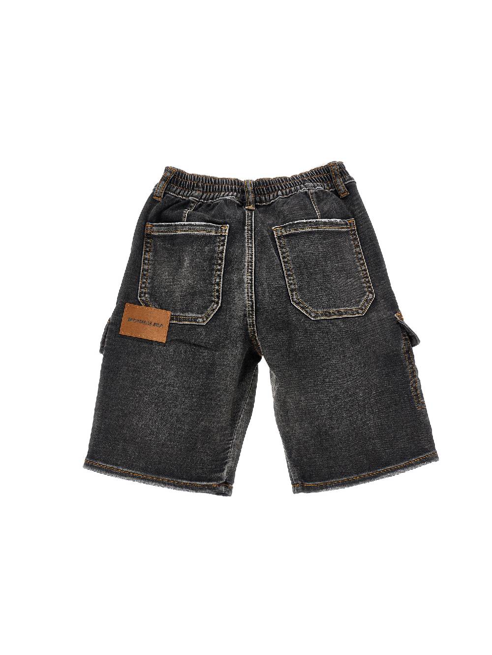 Monnalisa Bermuda cargo denim Mickey Mouse Soddisfazione Garantita