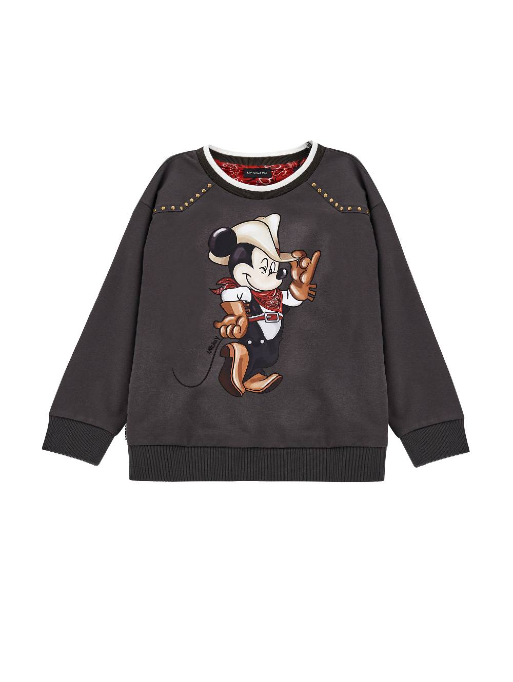 Monnalisa Felpa Mickey Mouse Outlet