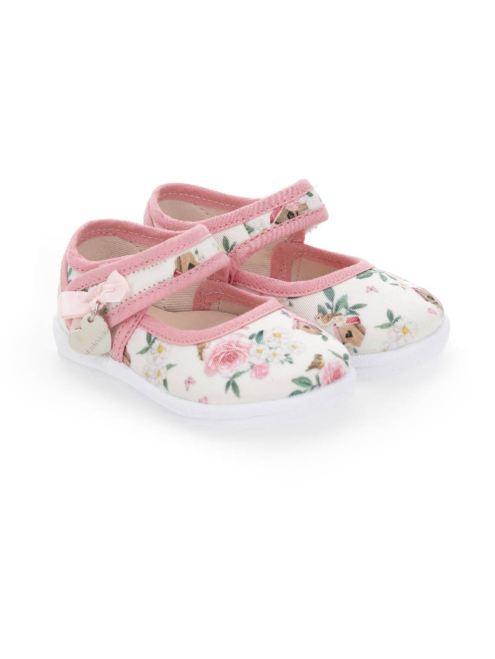 Monnalisa Ballerine gabardine con fiocchetti Shopping Online