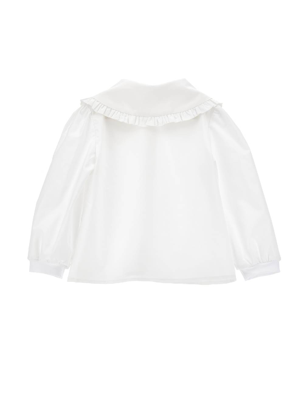 Monnalisa Camicia popeline ricamata Presa