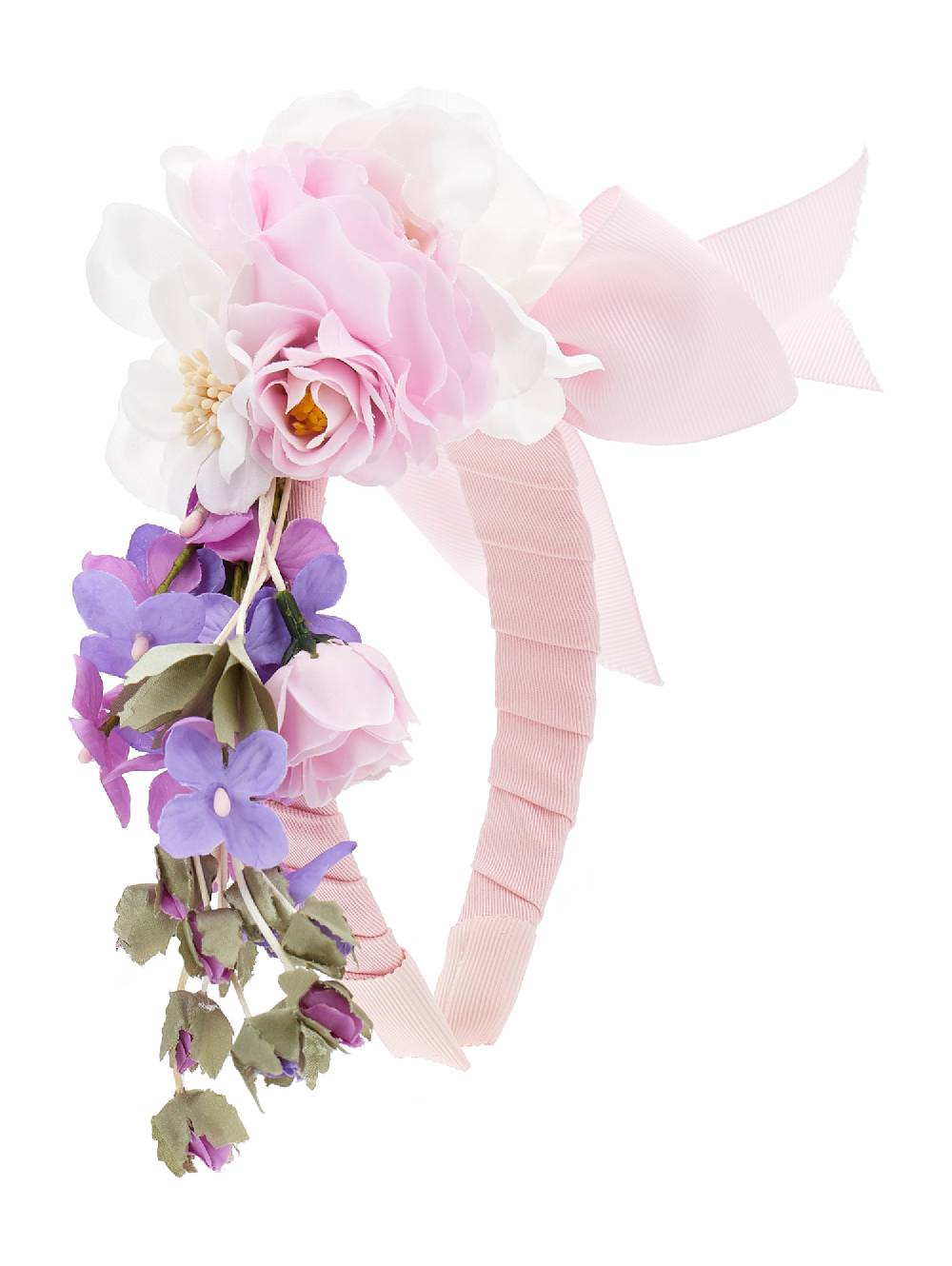 Monnalisa Cerchietto raso floreale Sconto