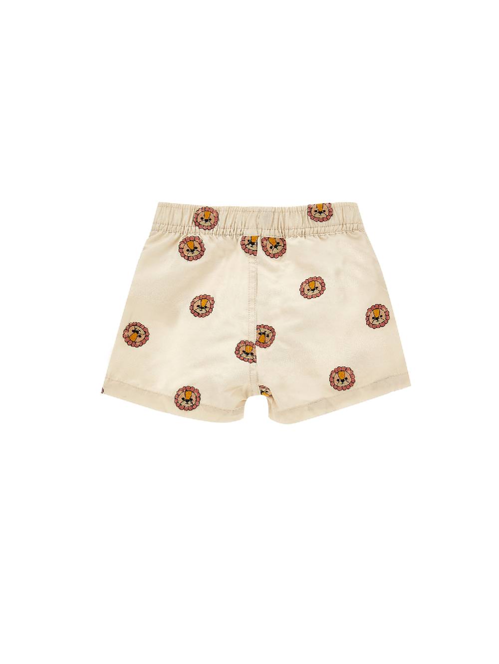 Monnalisa Shorts beach con dettaglio ricamo leone Italy