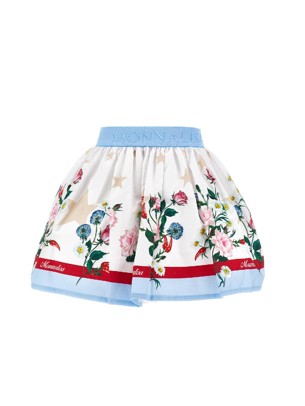 Monnalisa Gonna popeline con stampa floreale Pezzi Unici