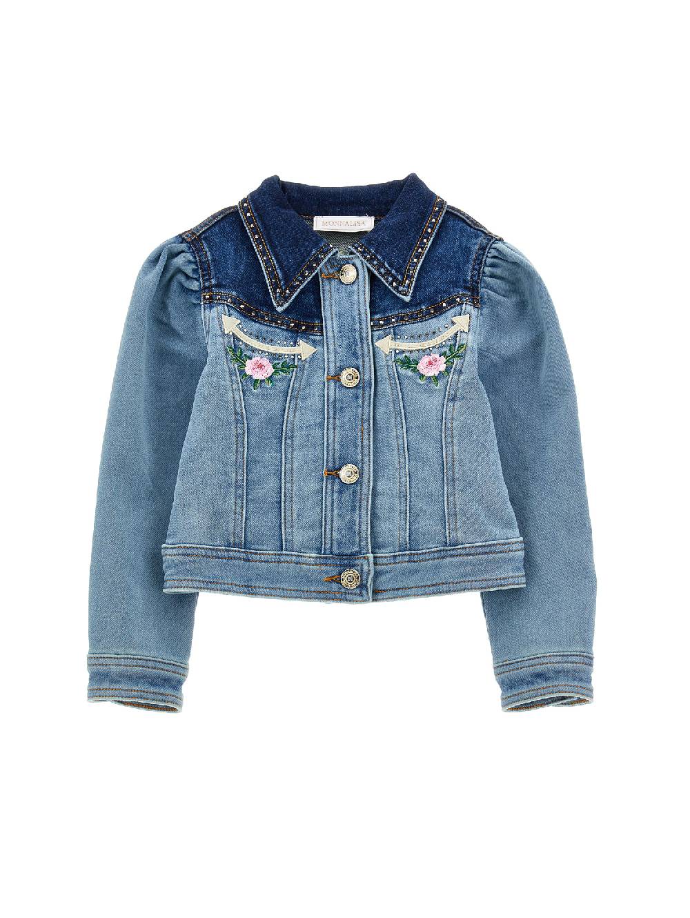 Monnalisa Giacchino denim felpa Novità