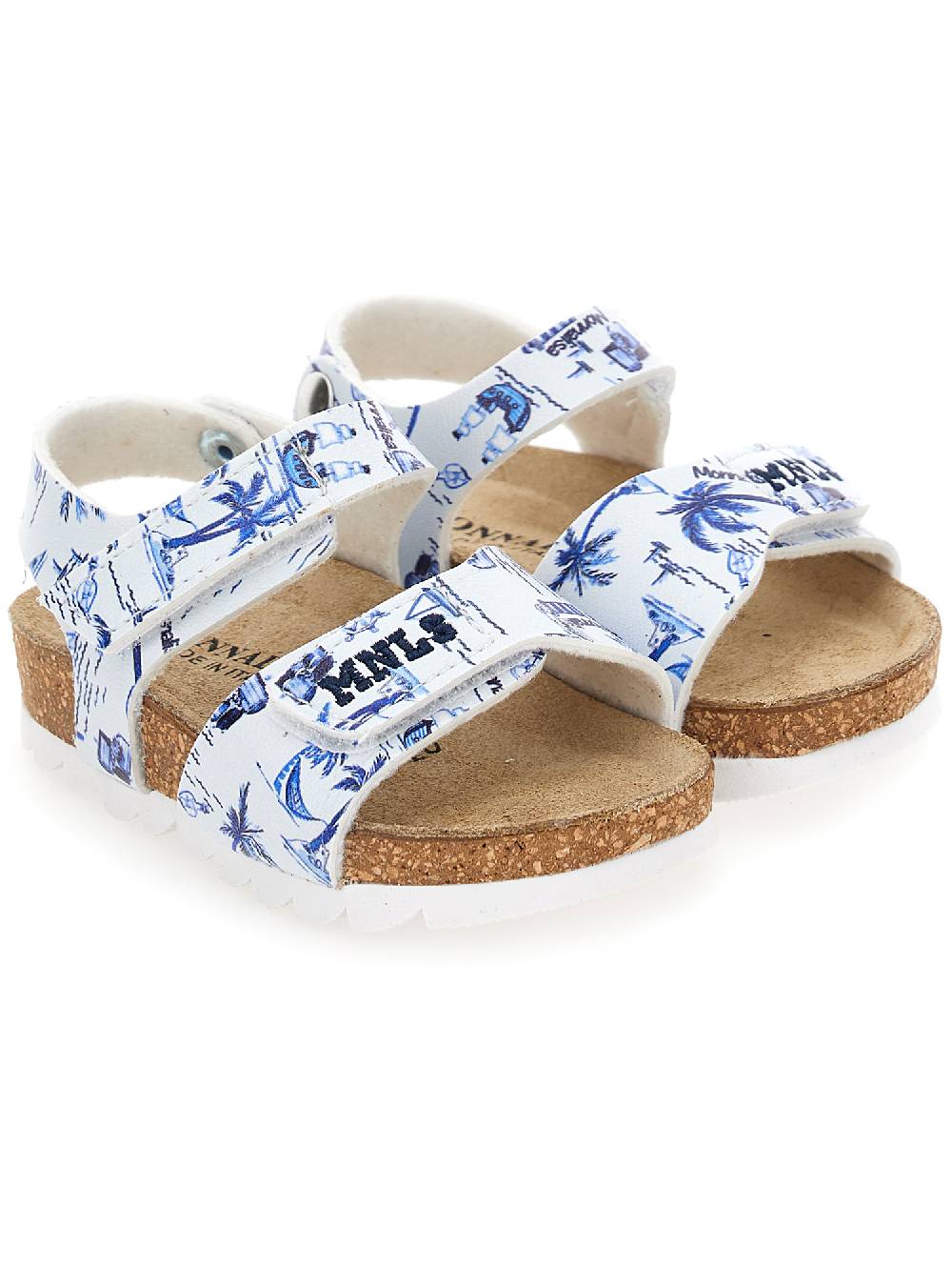 Monnalisa Sandali comfort stampa marine Vendita Calda