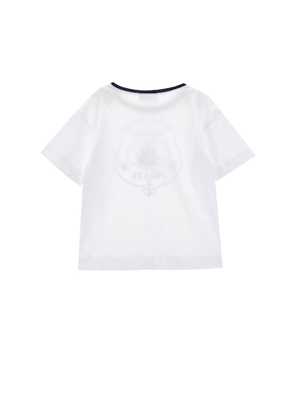 Monnalisa T-shirt jersey stampa stemma Offerte esclusive