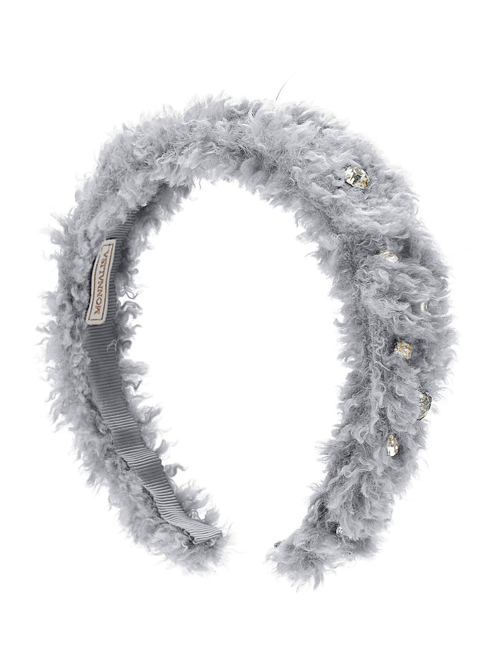 Monnalisa Cerchietto per capelli peluche Outlet