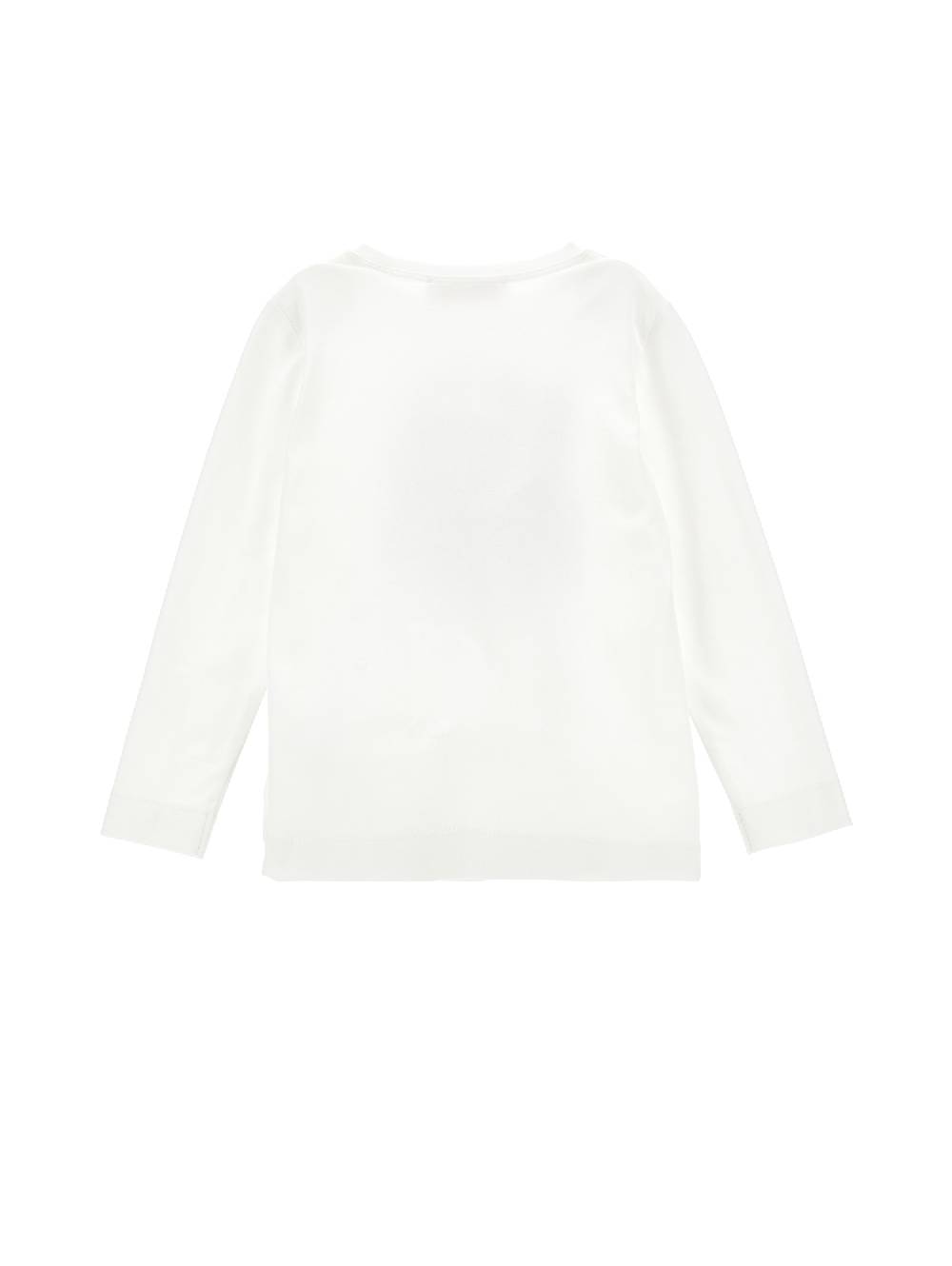 Monnalisa T-shirt cotone stampa fiocco Spedizione Gratuita