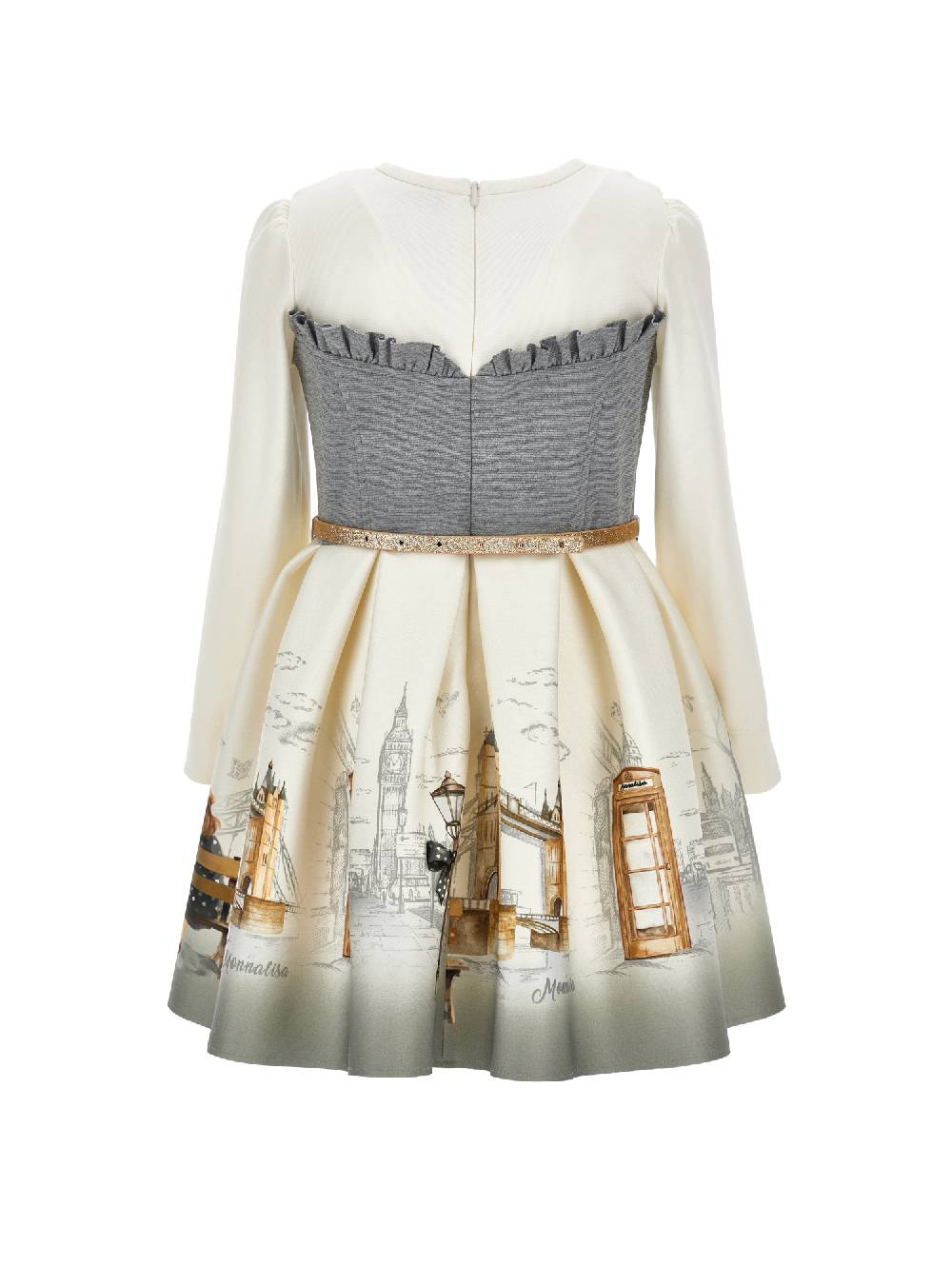 Monnalisa Abito bustier ispirazione Londra Negozi Online
