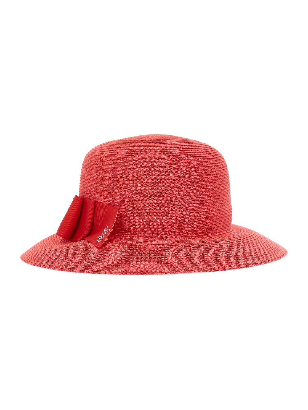 Monnalisa Cappello rafia con nastro Moda