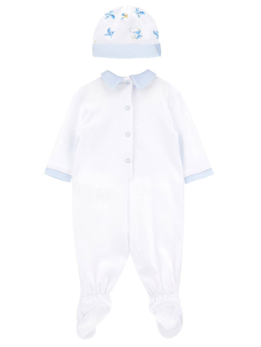 Monnalisa Completo neonato, due pezzi cotone Sconto