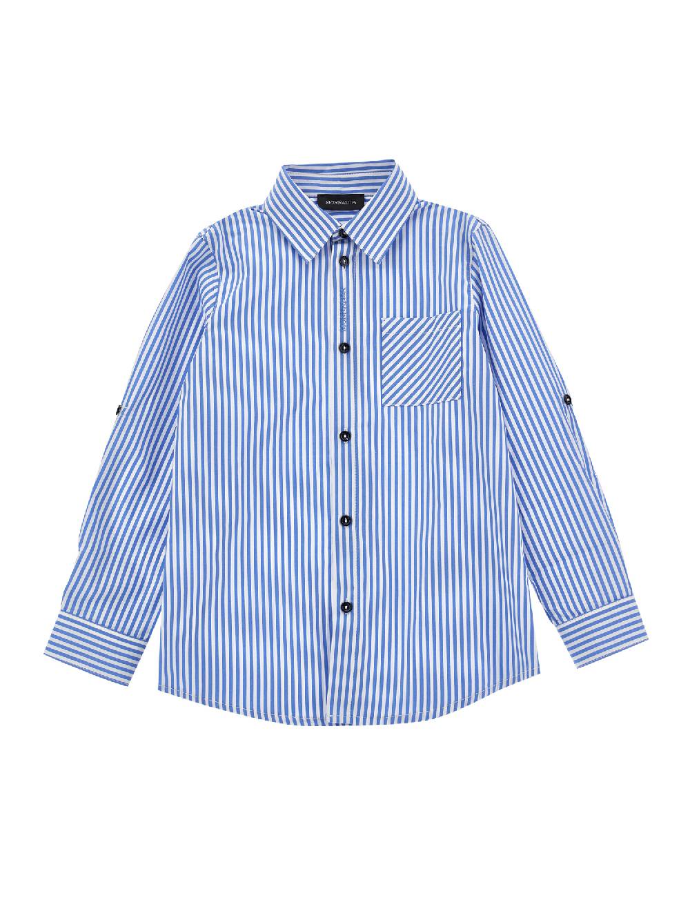 Monnalisa Camicia tessuto bacchettina Hotsell