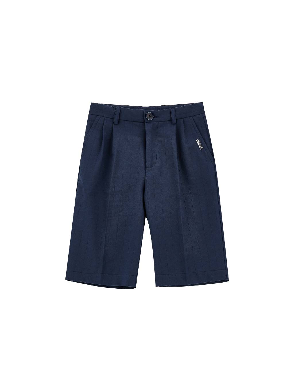 Monnalisa Bermuda gessato monocolore Saldi Di Fabbrica
