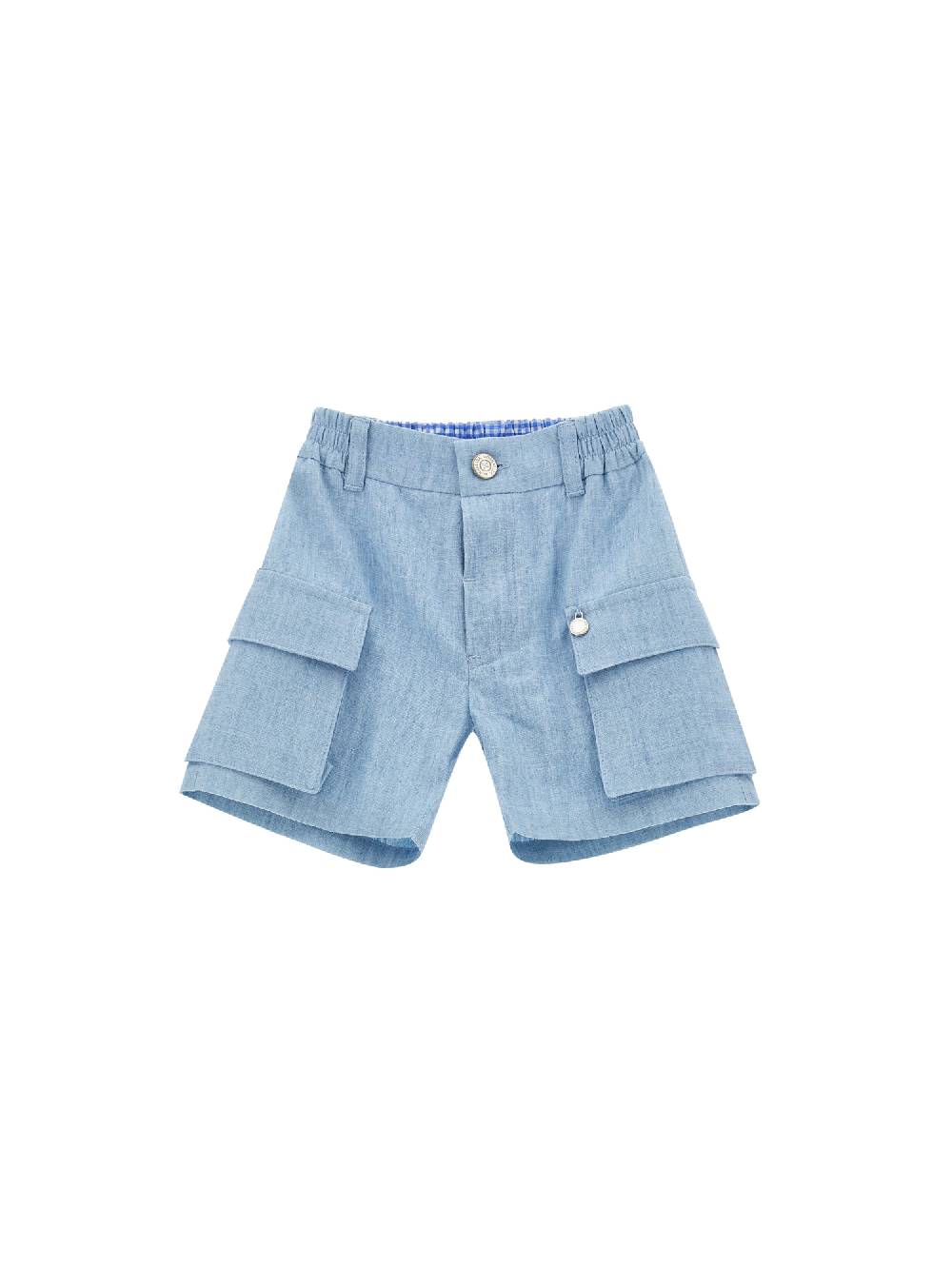 Monnalisa Bermuda cargo chambray Offerta temporanea