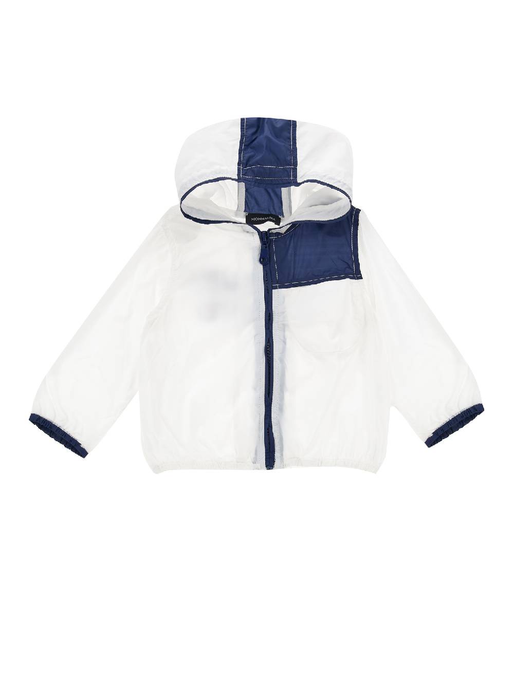 Monnalisa Antivento bicolor con cappuccio Liquidazione