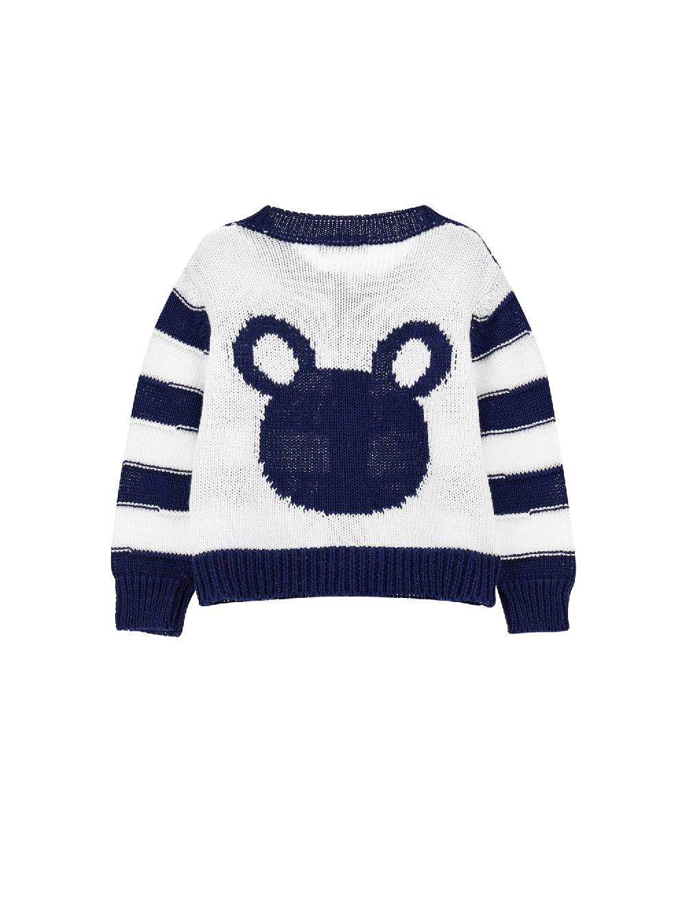 Monnalisa Cardigan cotone righe Ultimo giorno