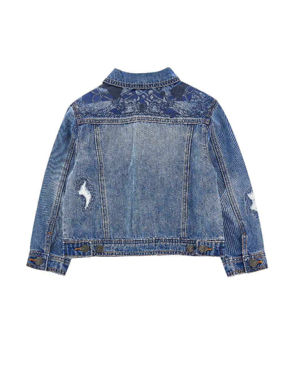 Monnalisa Giubbino jeans cinquetasche Pezzi Unici