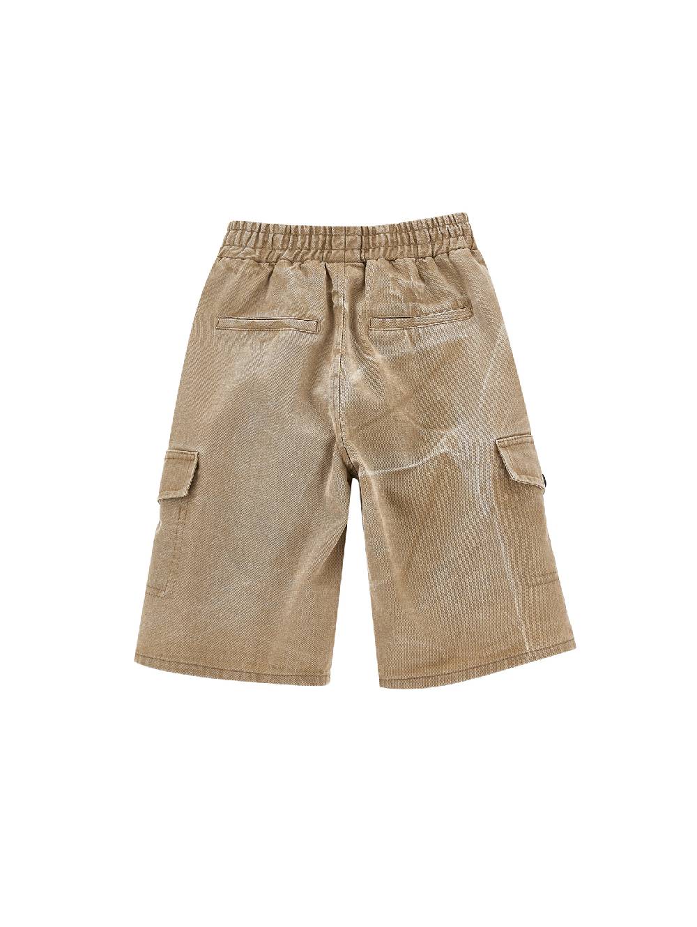 Monnalisa Bermuda cargo tela delavé Shopping online