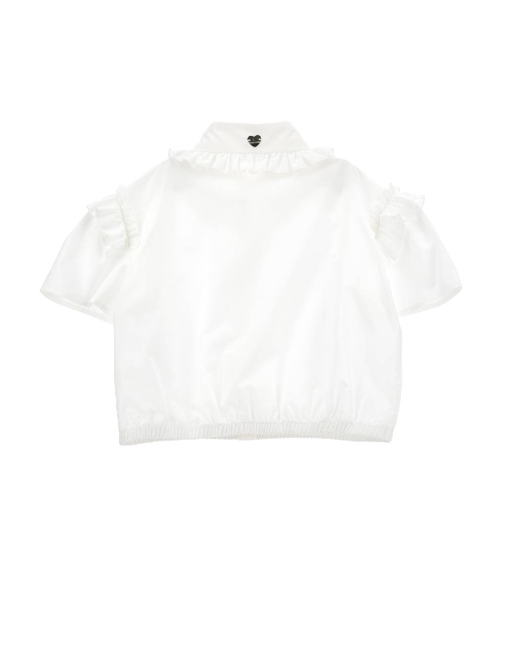 Monnalisa Camicia cotone con arricciatura Lightning offer