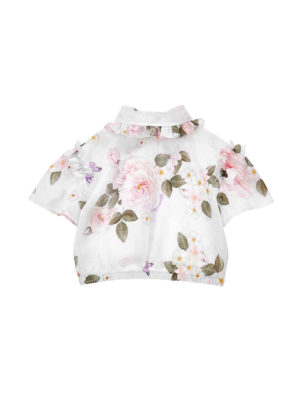 Monnalisa Camicia mussola floreale Ultimi due giorni