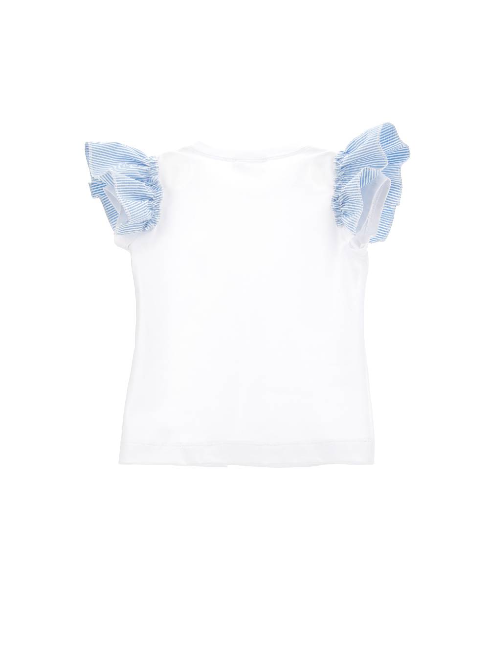 Monnalisa T-shirt cotone organico volants Trasporto libero internazionale