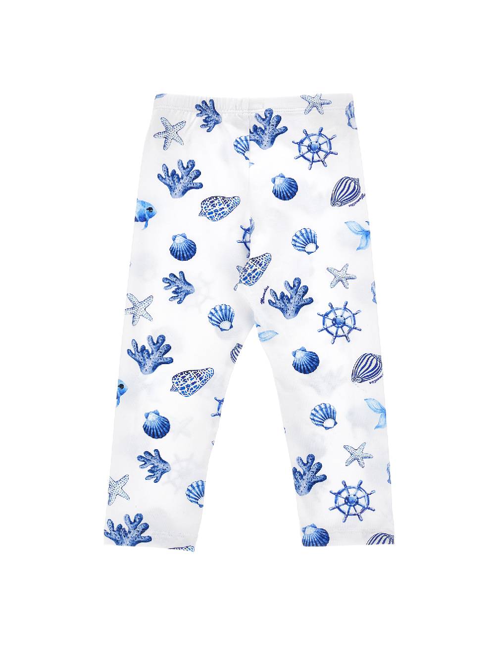 Monnalisa Leggings jersey stampa marine Italia