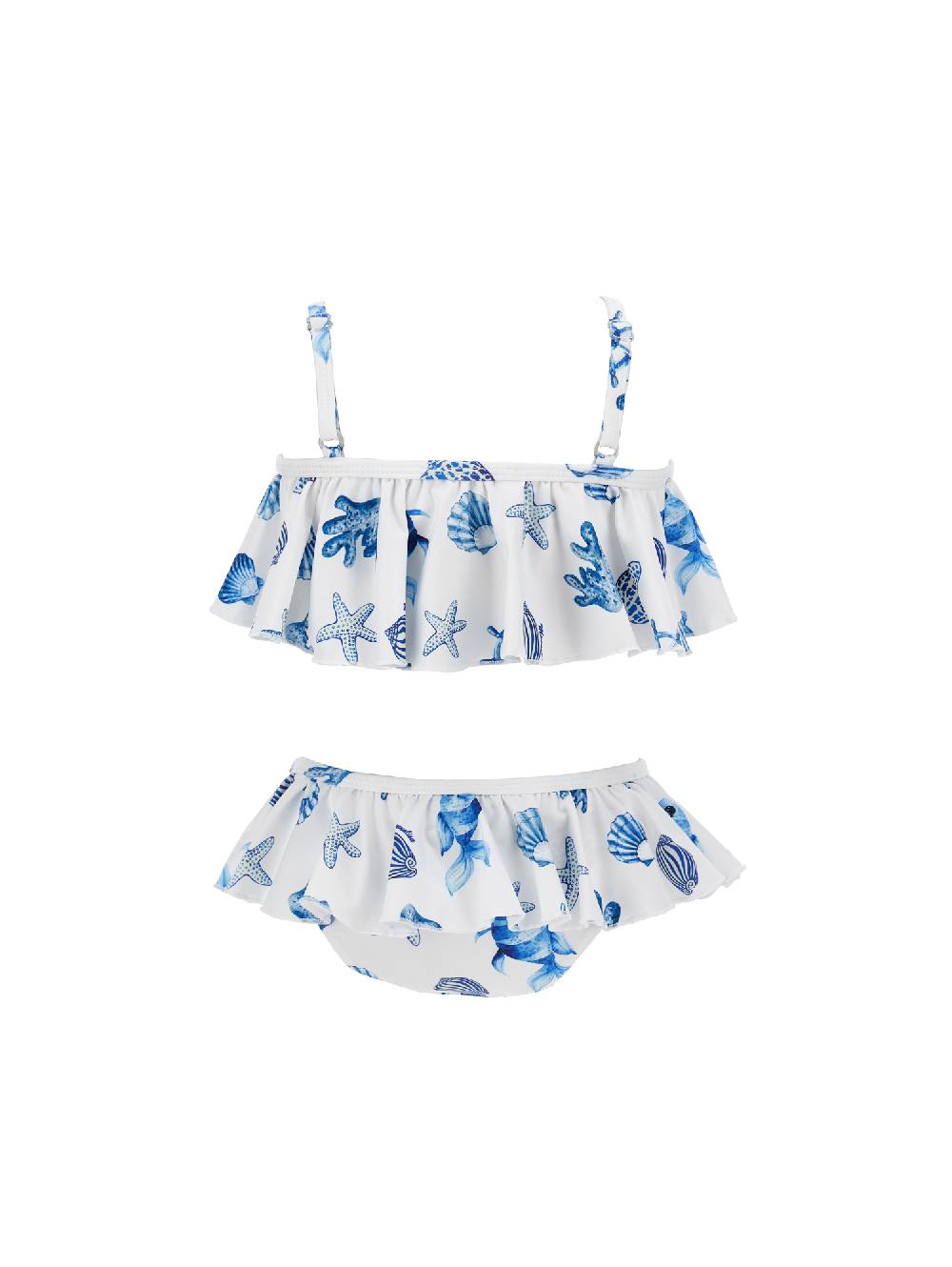 Monnalisa Costume due pezzi stretch marine Nuovo