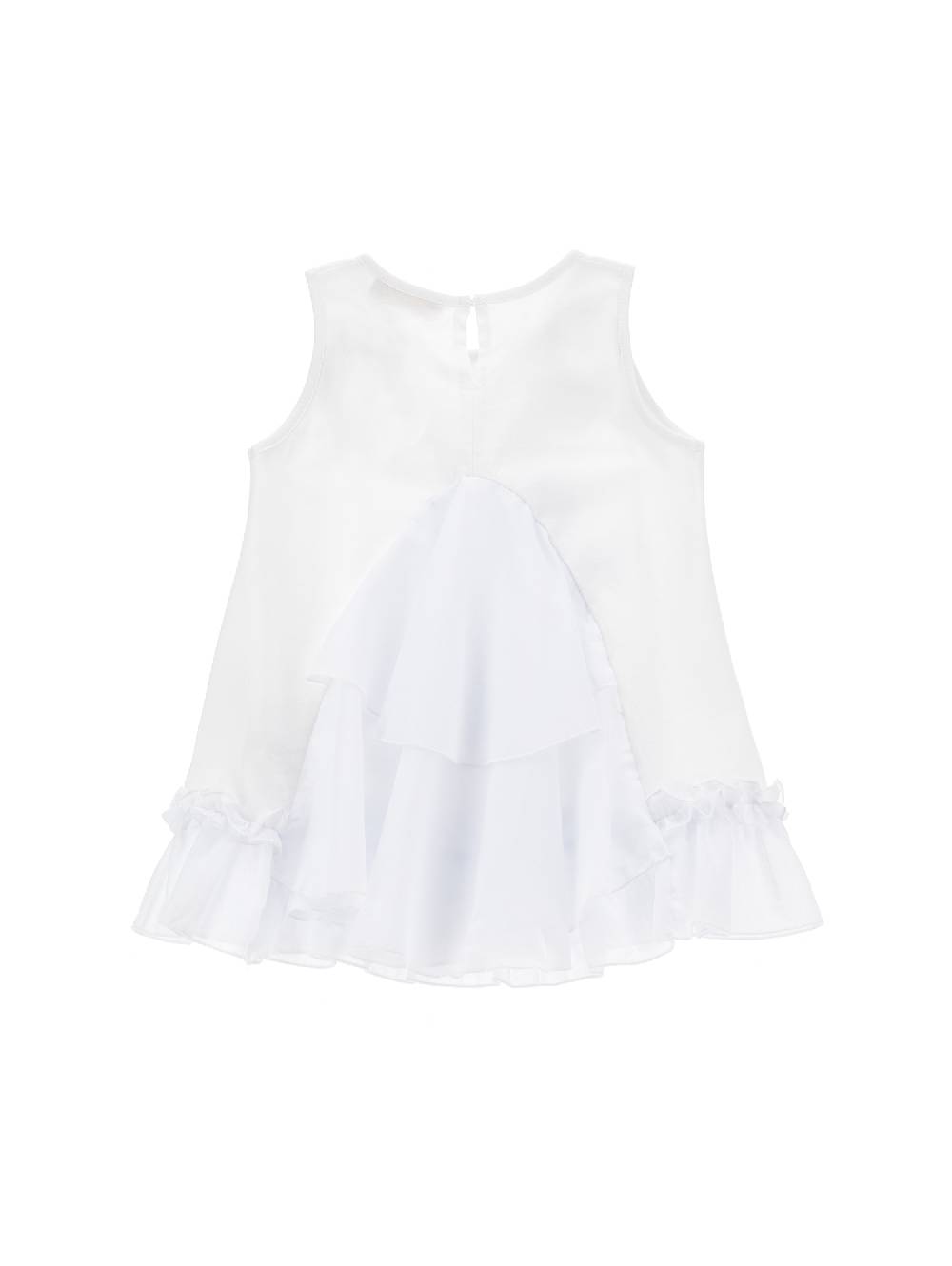 Monnalisa Maxi t-shirt smanicata strass Qualità Garantita