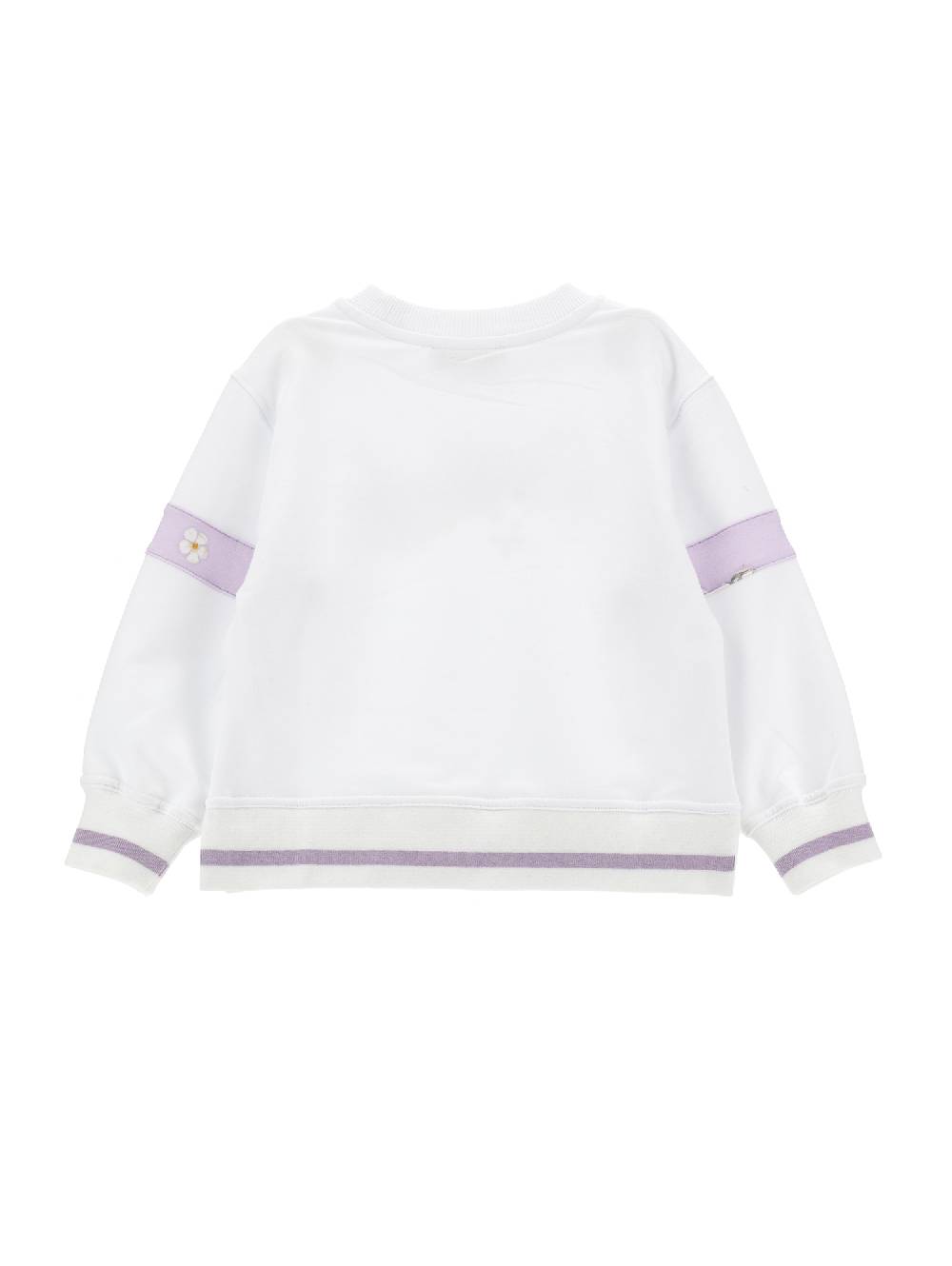 Monnalisa Felpa aperta con logo strass Sconto