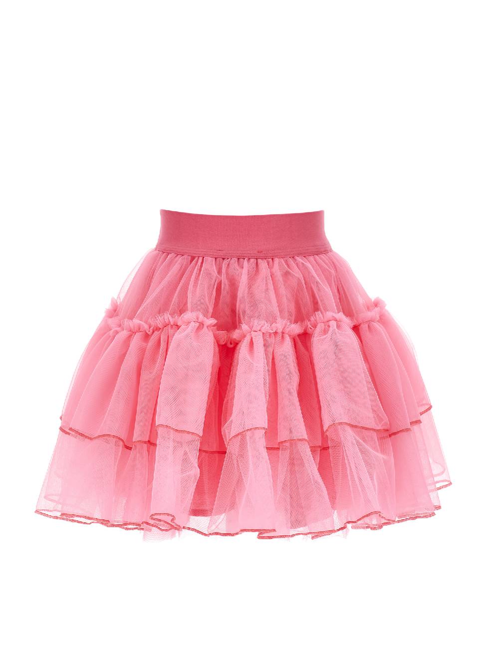 Monnalisa Gonna tulle manoseta Barbie Vendita Calda