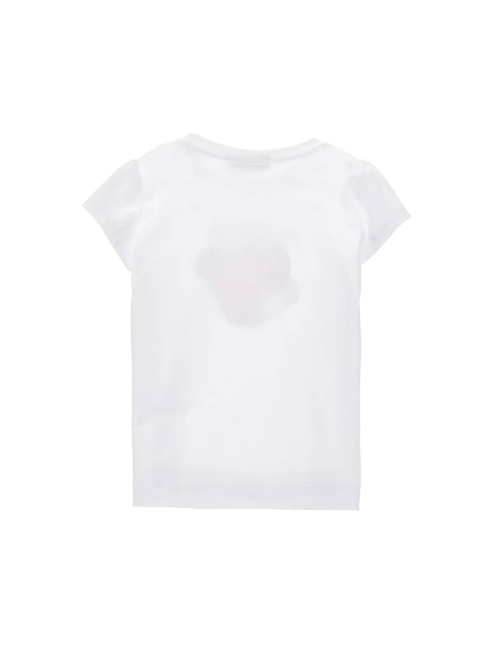 Monnalisa T-shirt jersey fragola con strass In Saldo