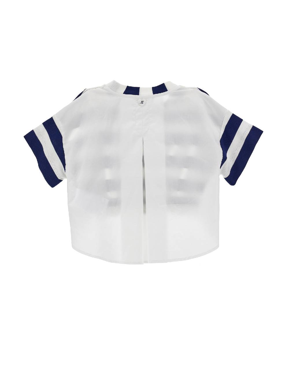 Monnalisa T-shirt punto Milano marine Grandi sconti