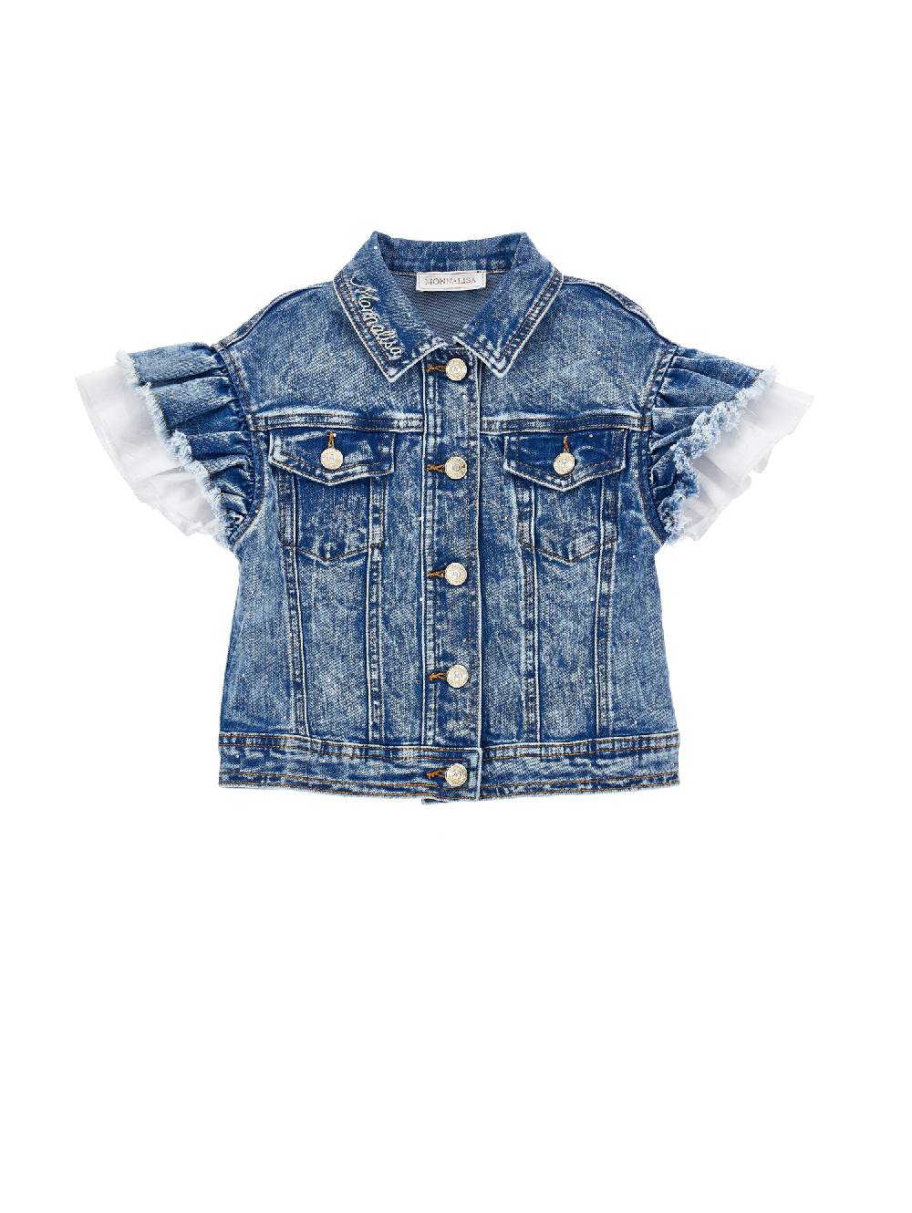 Monnalisa Gilet denim stretch Offerte stagionali