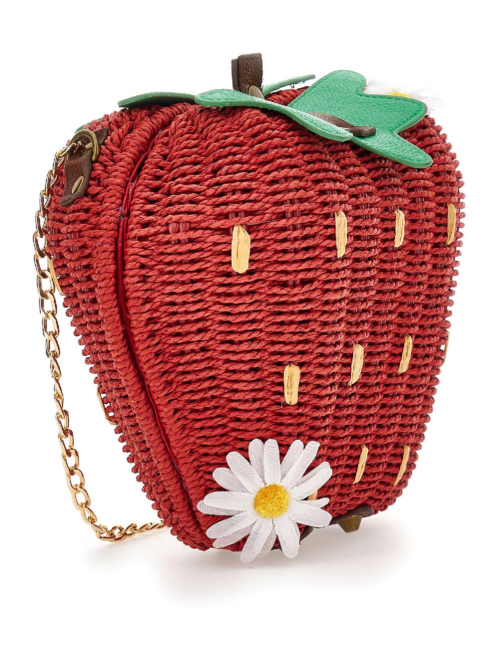 Monnalisa Borsa rafia fragola Prezzo basso
