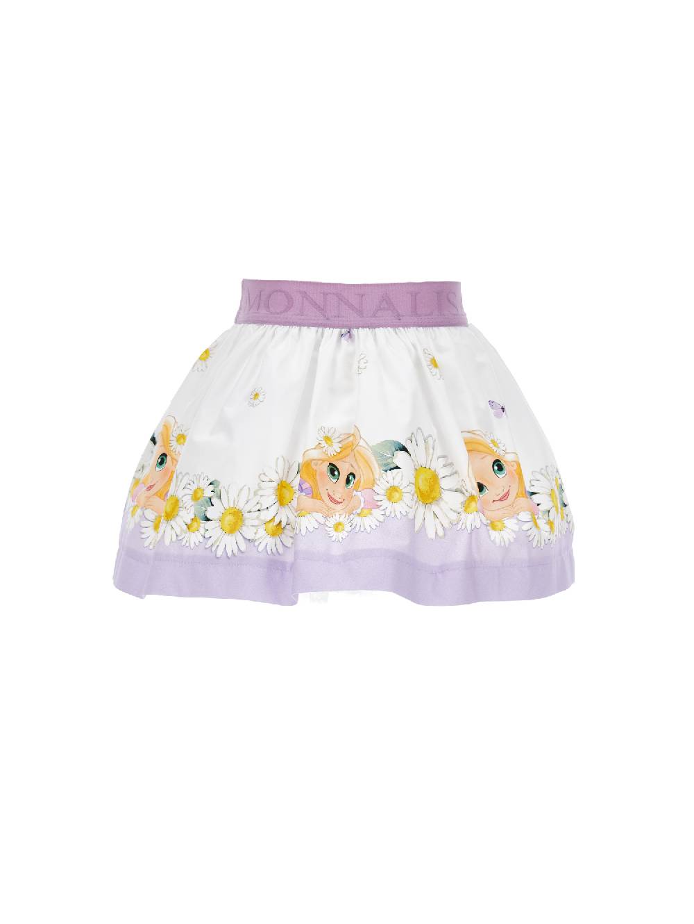 Monnalisa Gonna popeline Rapunzel e margherite Fino al 65% di sconto