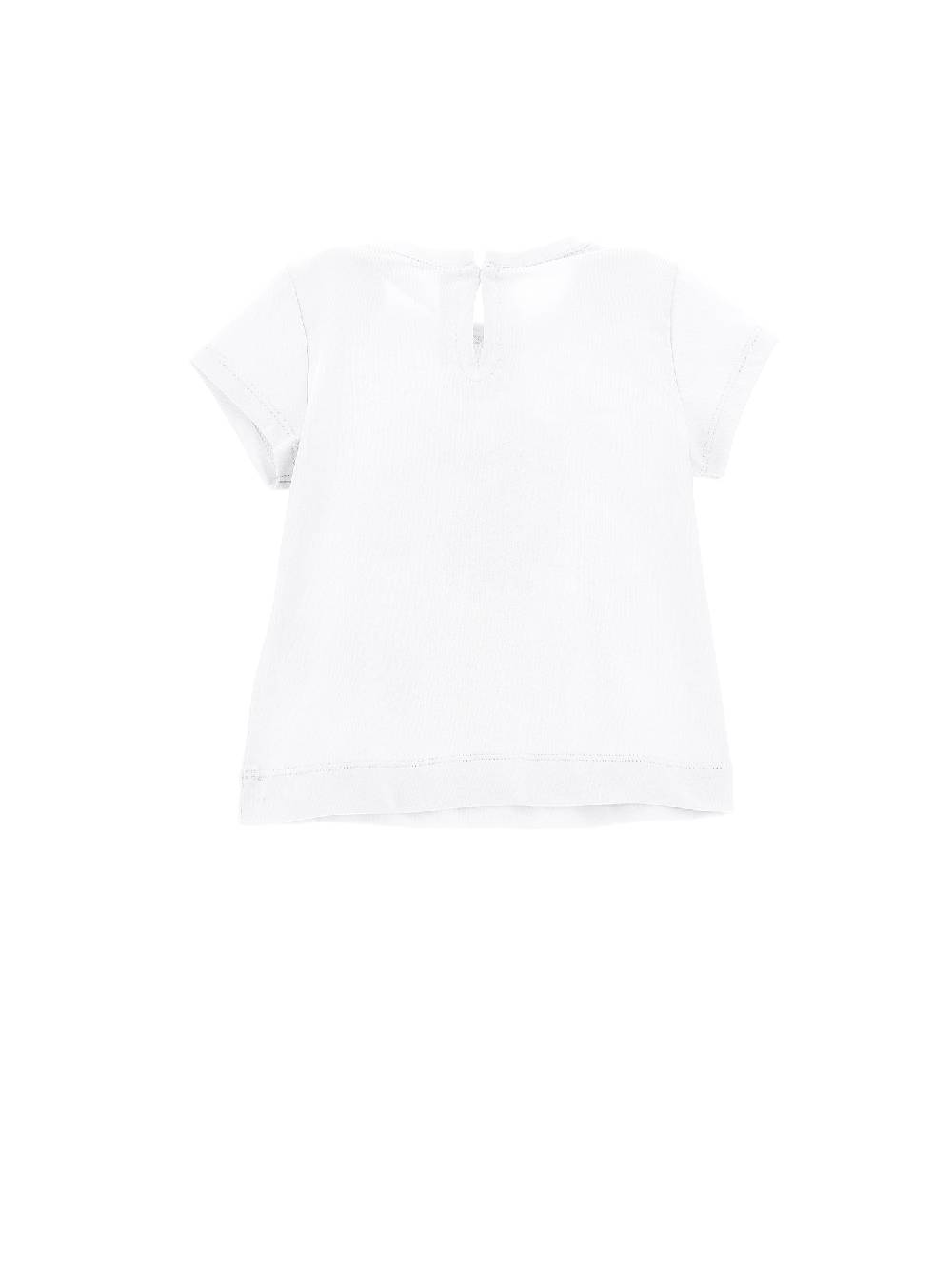 Monnalisa T-shirt con maxi margherita Italy