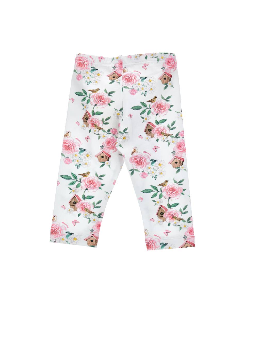 Monnalisa Leggings cotone stampa floreale Pezzi Unici