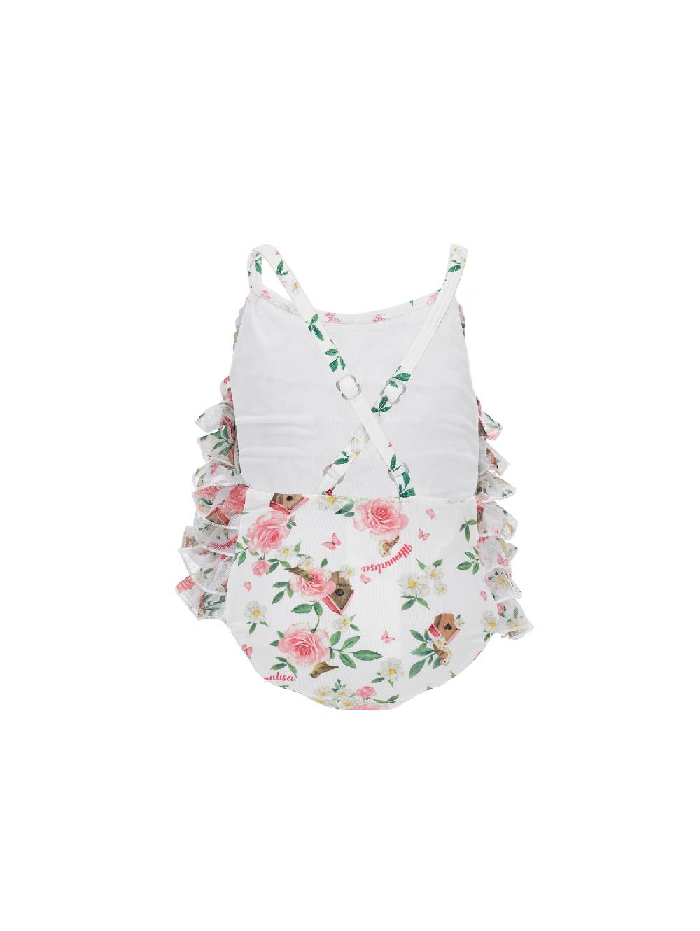 Monnalisa Costume stretch con tulle Negozi Online