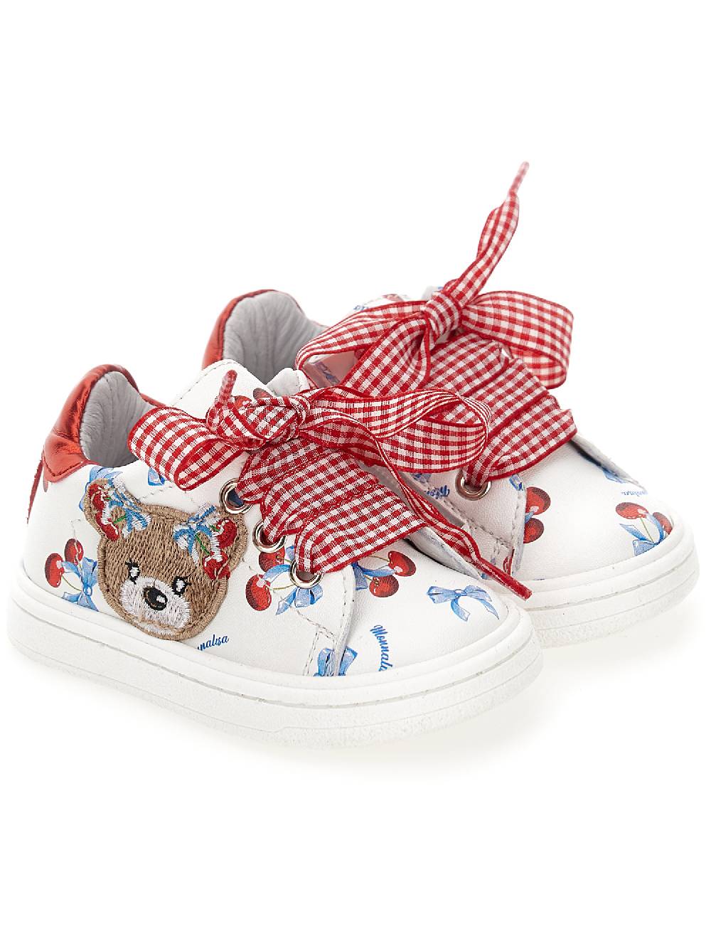 Monnalisa Sneakers ciliegie con orsetto Vendita Economica