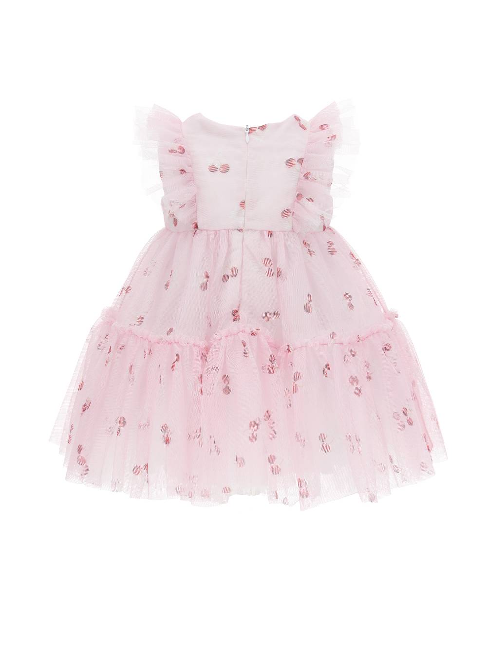 Monnalisa Abito tulle ciliegie Moda