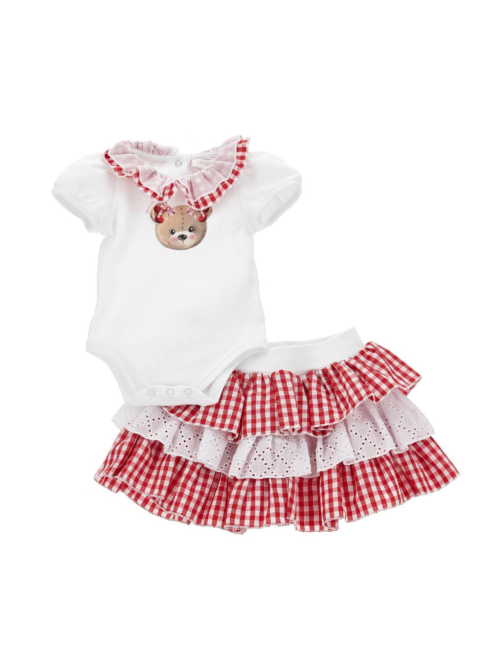 Monnalisa Completo due pezzi vichy Flash Sale
