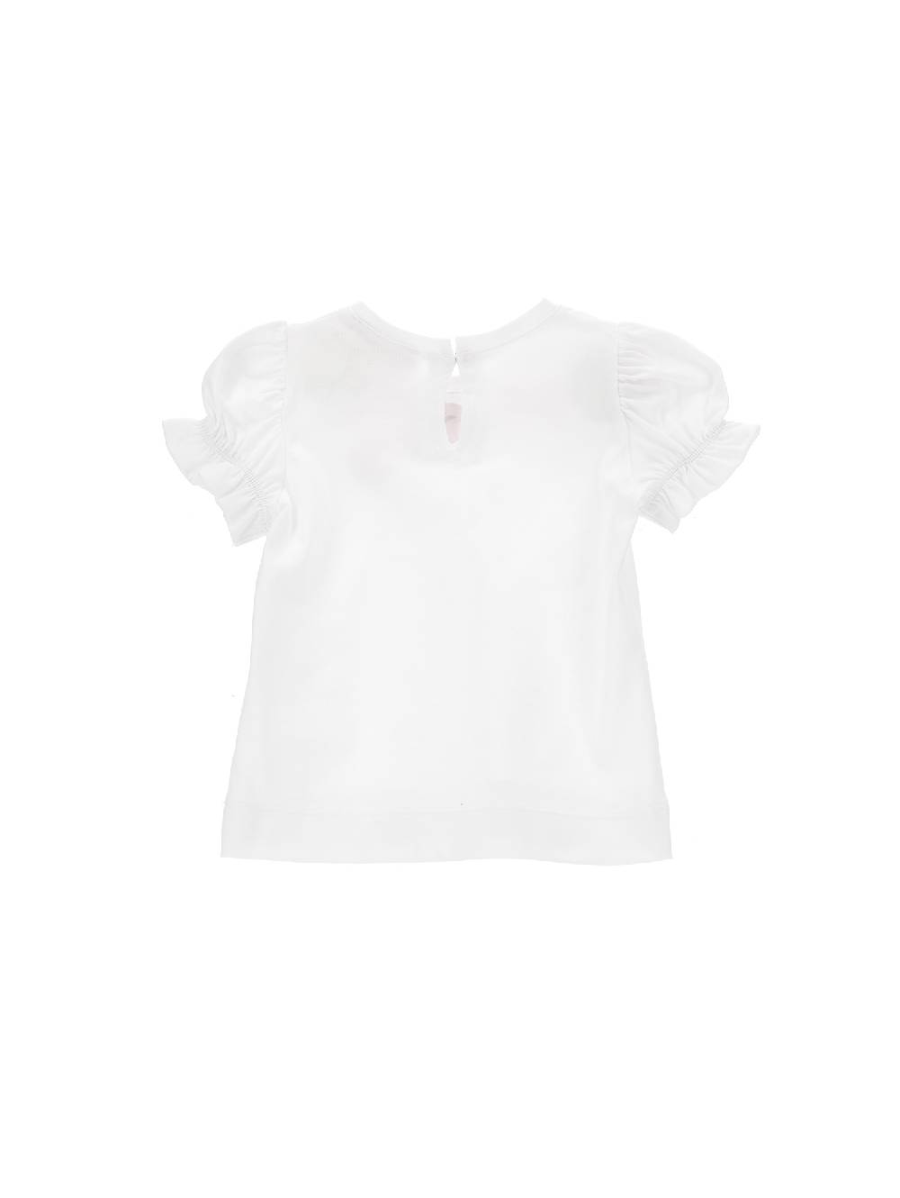 Monnalisa T-shirt jersey stampa fiocchetti Grandi sconti