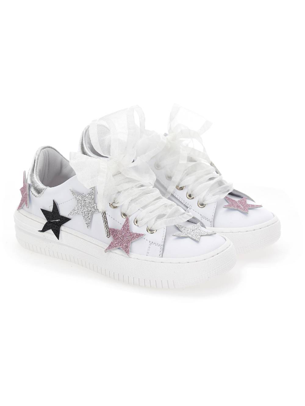 Monnalisa Sneakers in nappa Sostegno trimestrale