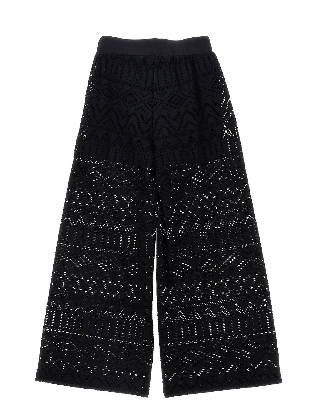 Monnalisa Pantalone jersey traforato Super sconto